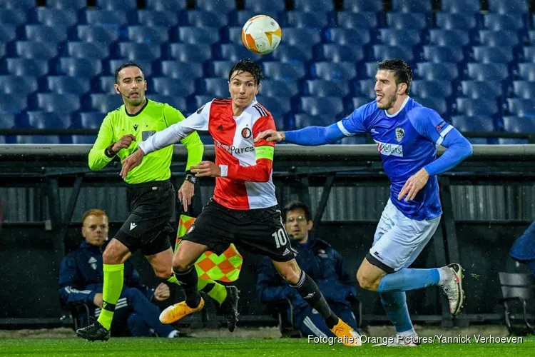 Vroege strafschoppen nekken Feyenoord tegen Wolfsberger AC