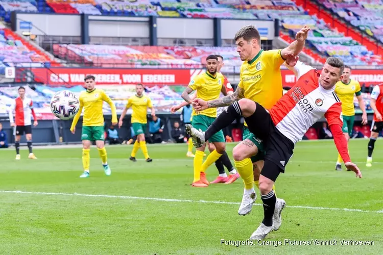 Feyenoord na rust langs Fortuna Sittard