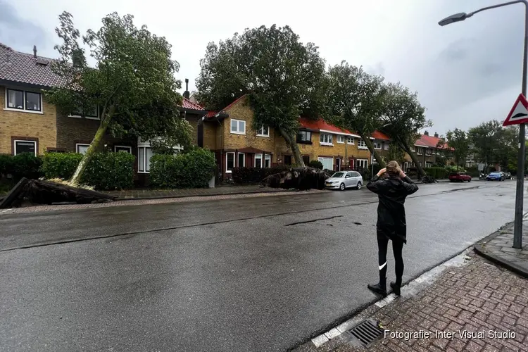 Storm in beeld: Poly zwaarste zomerstorm ooit gemeten