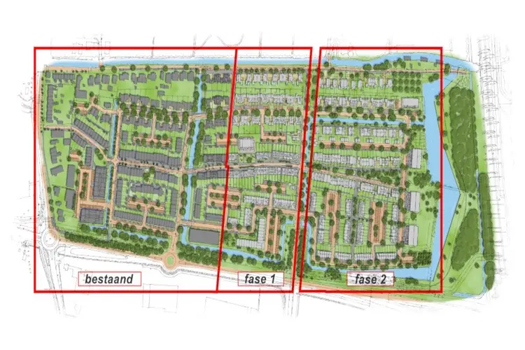 Eerste woningen Buitenrijk Noordwijk in het najaar gereed