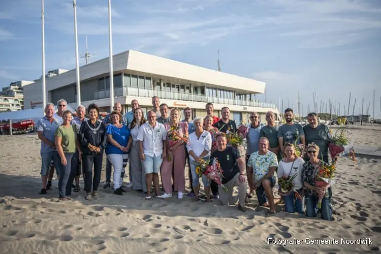 25 vrijwilligers van de Noordwijkse Reddingsbrigade onderscheiden met Koninklijke medaille