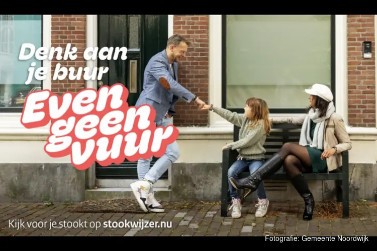 Denk aan je buur, even geen vuur!